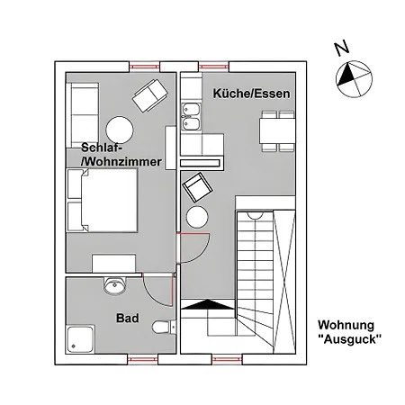 Gaestehaus Perlmuschel Apartman Iznang