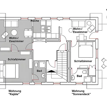 Gaestehaus Perlmuschel Appartement *